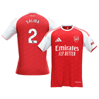 SALIBA #2 Maillot Domicile Arsenal 2025/26 Rouge - Super