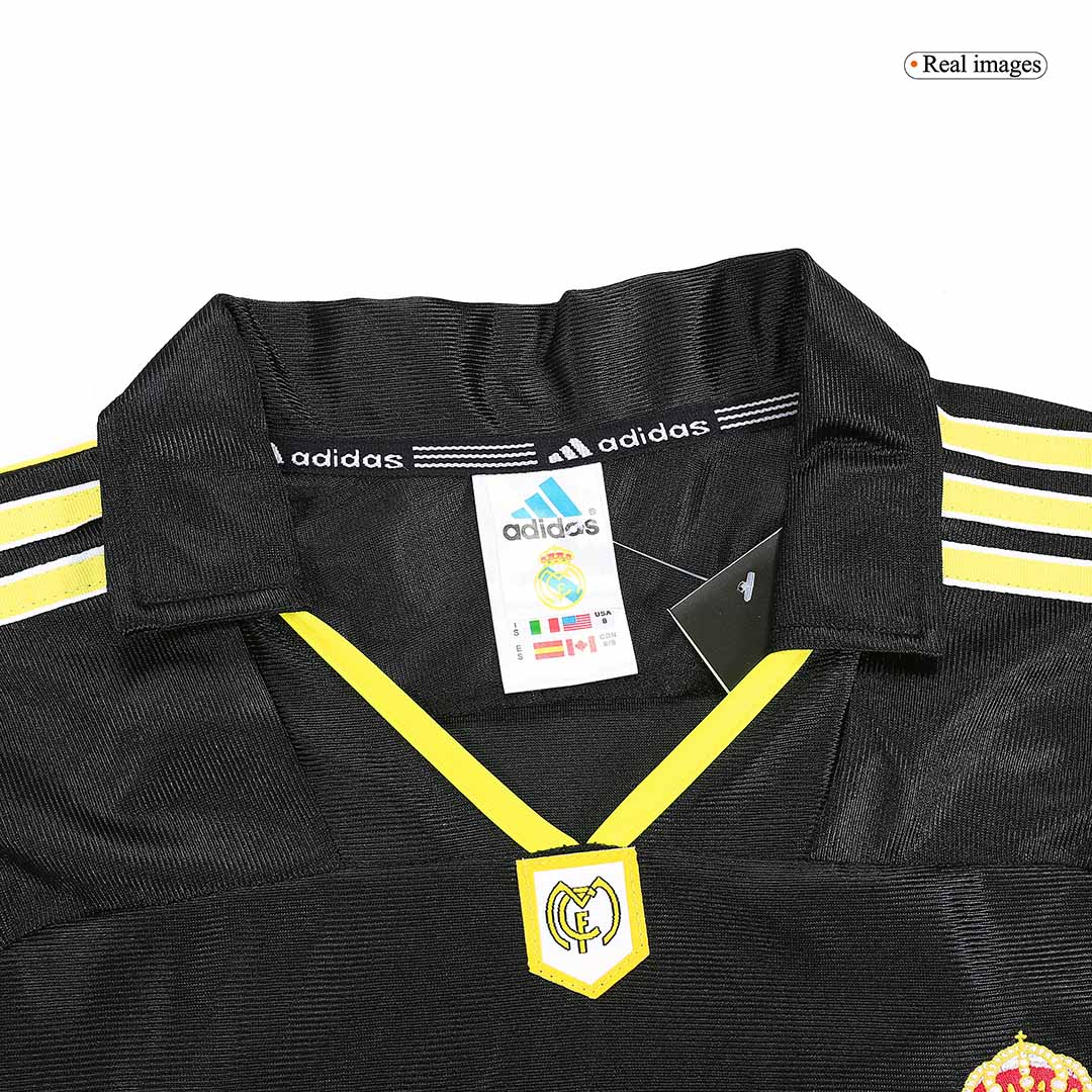 Maillot Rétro Real Madrid Extérieur 1999/00 Noir