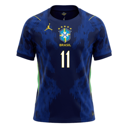 RAPHINHA #11 Brazil Away Jersey - World Cup 2026 Navy
