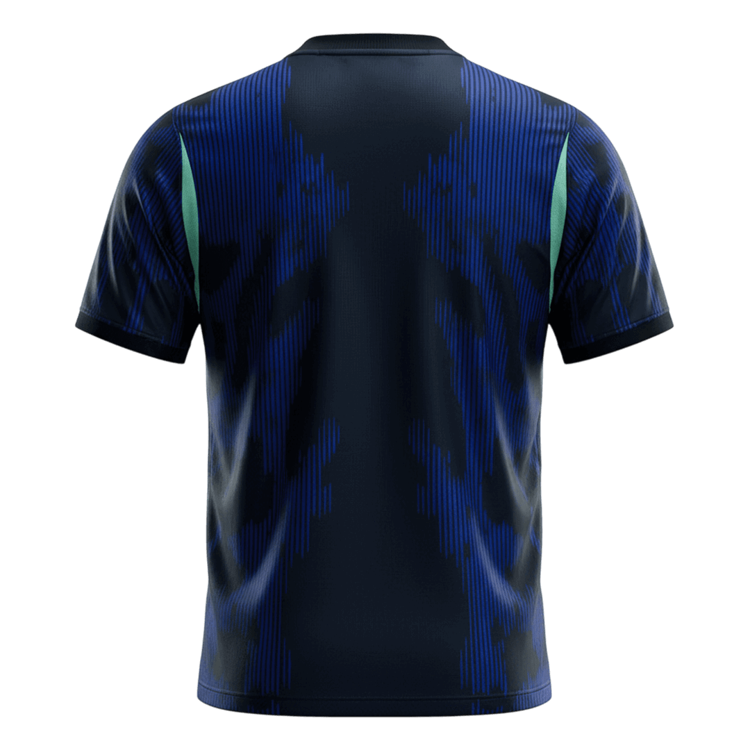 Brésil Extérieur Maillot - Coupe du Monde 2026 Bleu marine