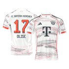 OLISE #17 Maillot Extérieur Bayern Munich 2025/26 Blanc