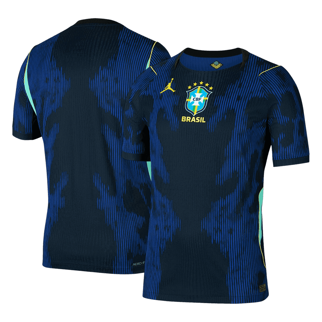 Maillot extérieur Brésil - Coupe du Monde 2026 Bleu marine Joueur