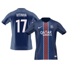 VITINHA #17 PSG Domicile Maillot 2025/26 Bleu marine - Super