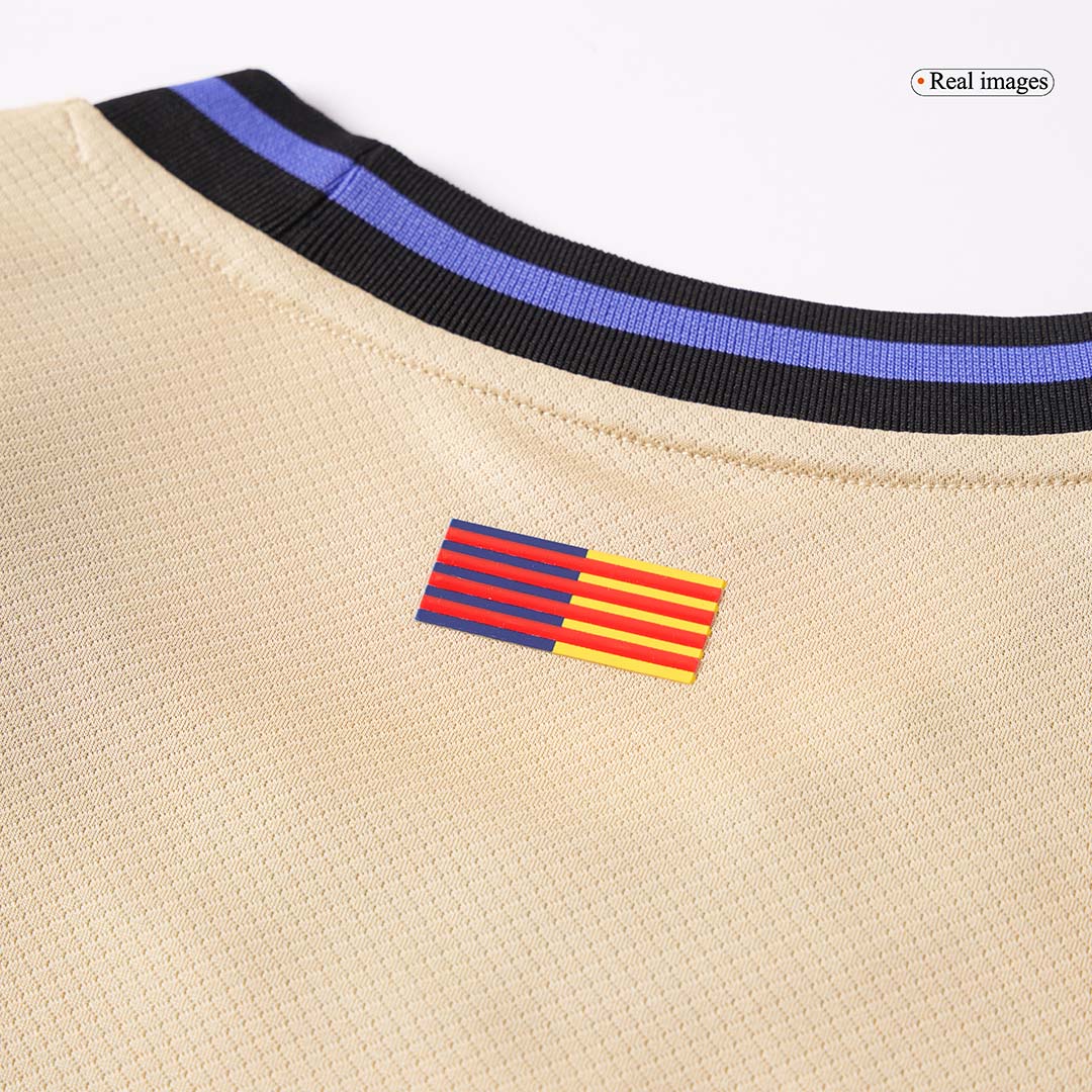 GAVI #6 Barcelone Extérieur Maillot 2025/26 Jaune - UCL