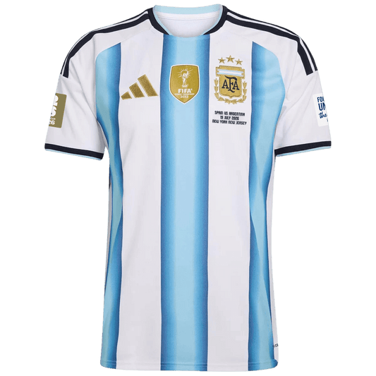 Argentine Domicile Maillot - Coupe du Monde 2026 Blue&White Joueur