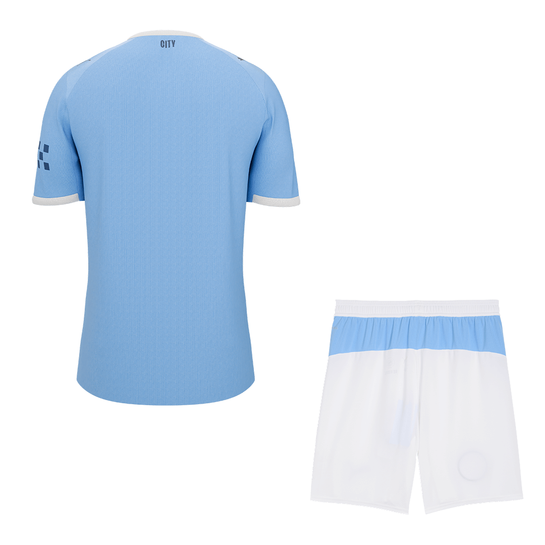 Maillot domicile Manchester City pour homme 2025/26 Bleu - Superbe