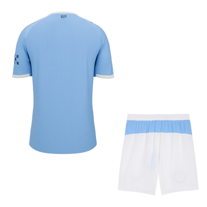 Maillot domicile Manchester City pour homme 2025/26 Bleu - Superbe