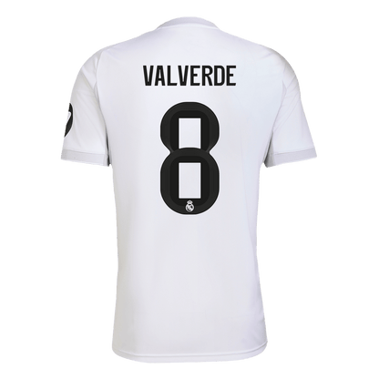 VALVERDE #8 Real Madrid Maillot Domicile 2025/26 Blanc - Super