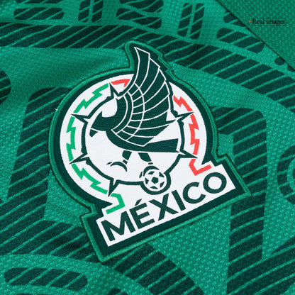 Maillot Domicile Raúl #9 Mexique - Coupe du Monde 2026 Vert - Super