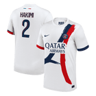 HAKIMI #2 PSG Maillot Extérieur 2025/26 Blanc