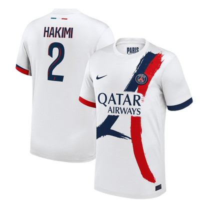 HAKIMI #2 PSG Maillot Extérieur 2025/26 Blanc