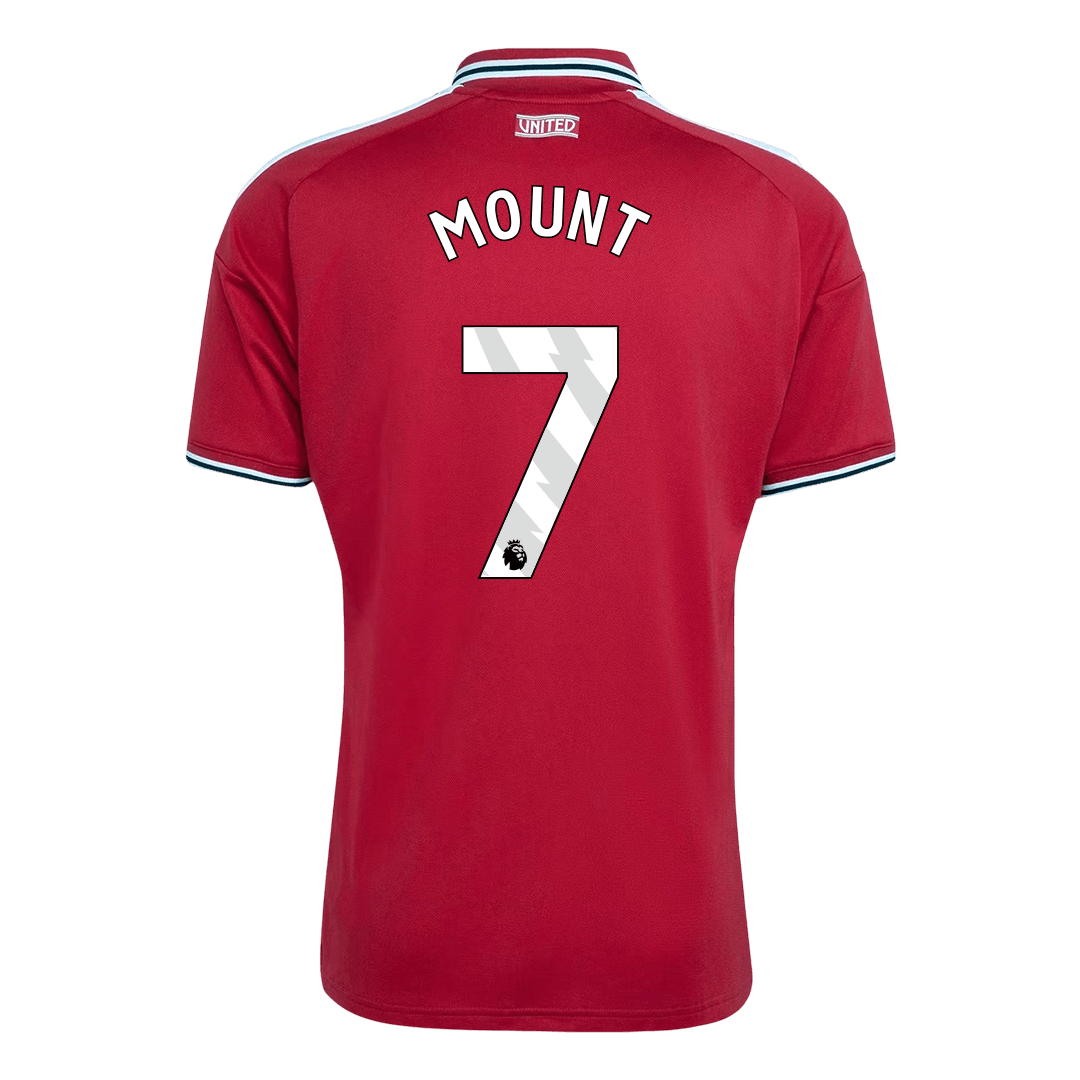 MOUNT #7 Maillot Domicile Manchester United 2026/27 Rouge