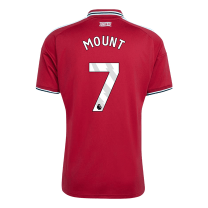 MOUNT #7 Maillot Domicile Manchester United 2026/27 Rouge