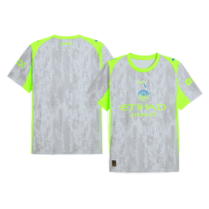Manchester City Troisième Maillot Kit 2025/26 Gris
