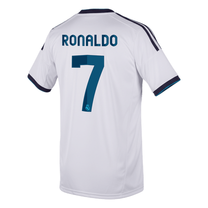 Maillot Rétro RONALDO #7 Real Madrid Domicile 2012/13 Blanc