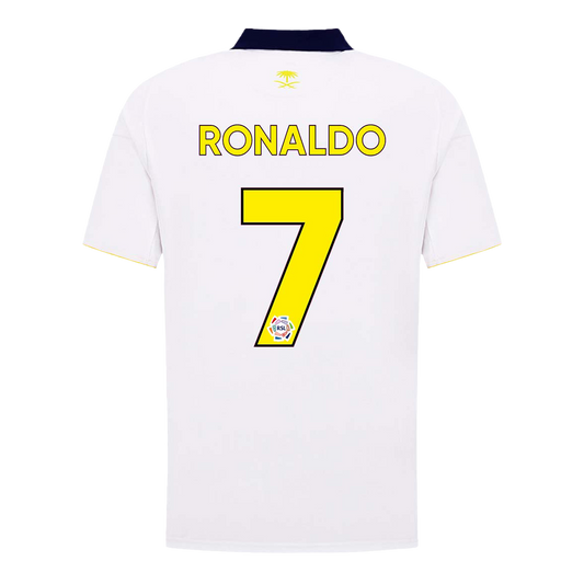 RONALDO #7 Al Nassr Troisième Maillot 2025/26 Blanc