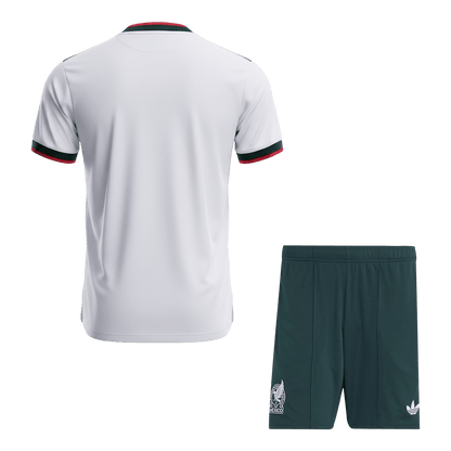 Kit Maillot Extérieur Mexique - Coupe du Monde 2026 Blanc