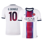 O. DEMBÉLÉ #10 PSG Extérieur Maillot 2026/27 Blanc Joueur