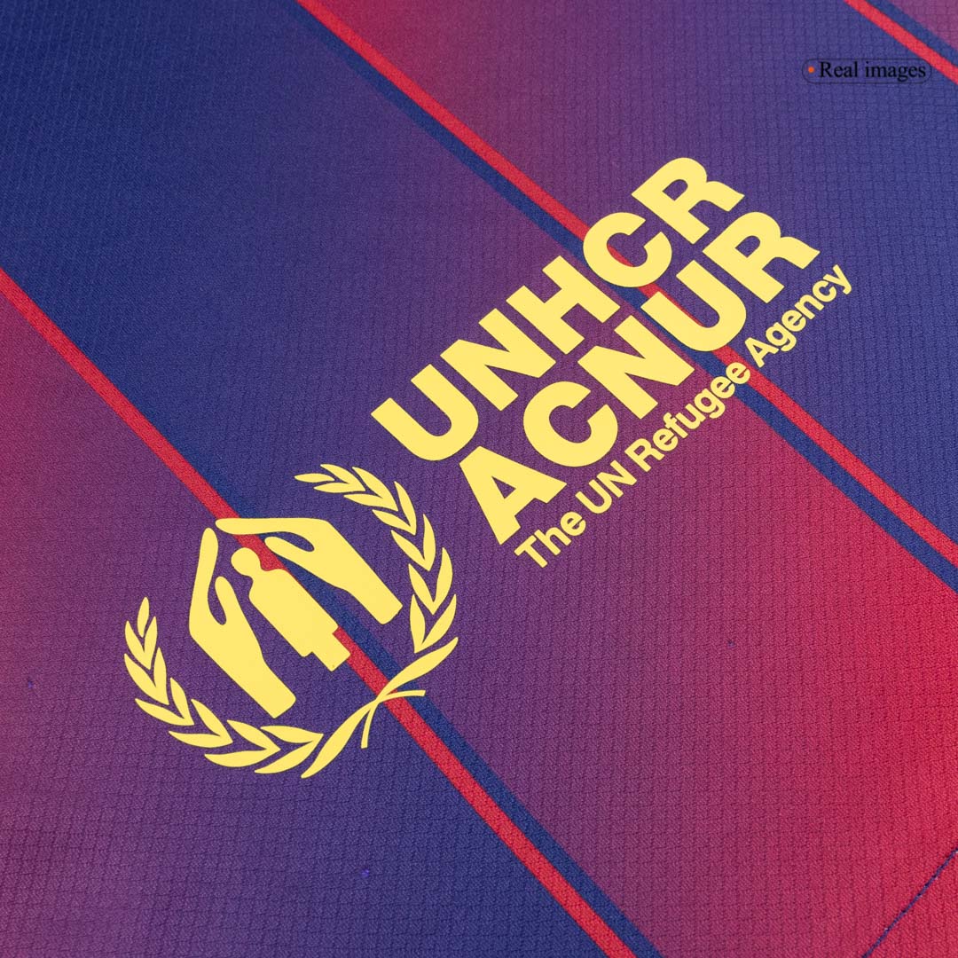 ROONY #28 Barcelone Domicile Maillot 2025/26 Rouge&Bleu - UCL - Super