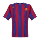 Maillot Rétro Domicile Barcelone 2005/06 Rouge&Bleu - UCL