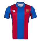 Maillot Rétro Domicile Barcelone 1980/82 Bleu&Grenat