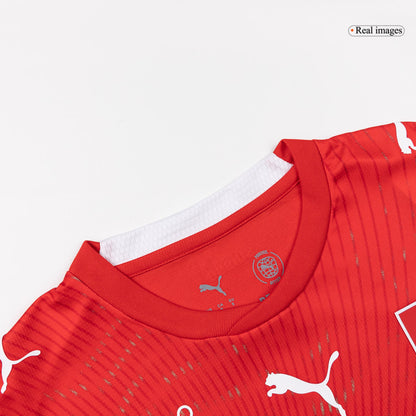 AKANJI #5 Maillot Domicile Suisse - Coupe du Monde 2026 Rouge