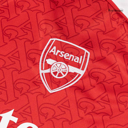 SAKA #7 Arsenal Domicile Maillot 2025/26 Rouge - Super