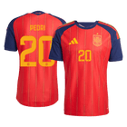 PEDRI #20 Spain Home Jersey - 2026 World Cup Red Player