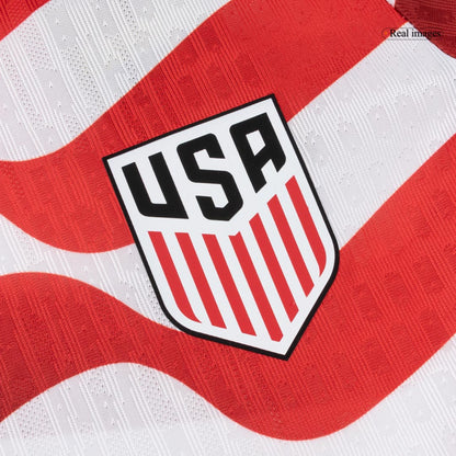 États-Unis Domicile Maillot - Coupe du Monde 2026 Rouge&Blanc Joueur