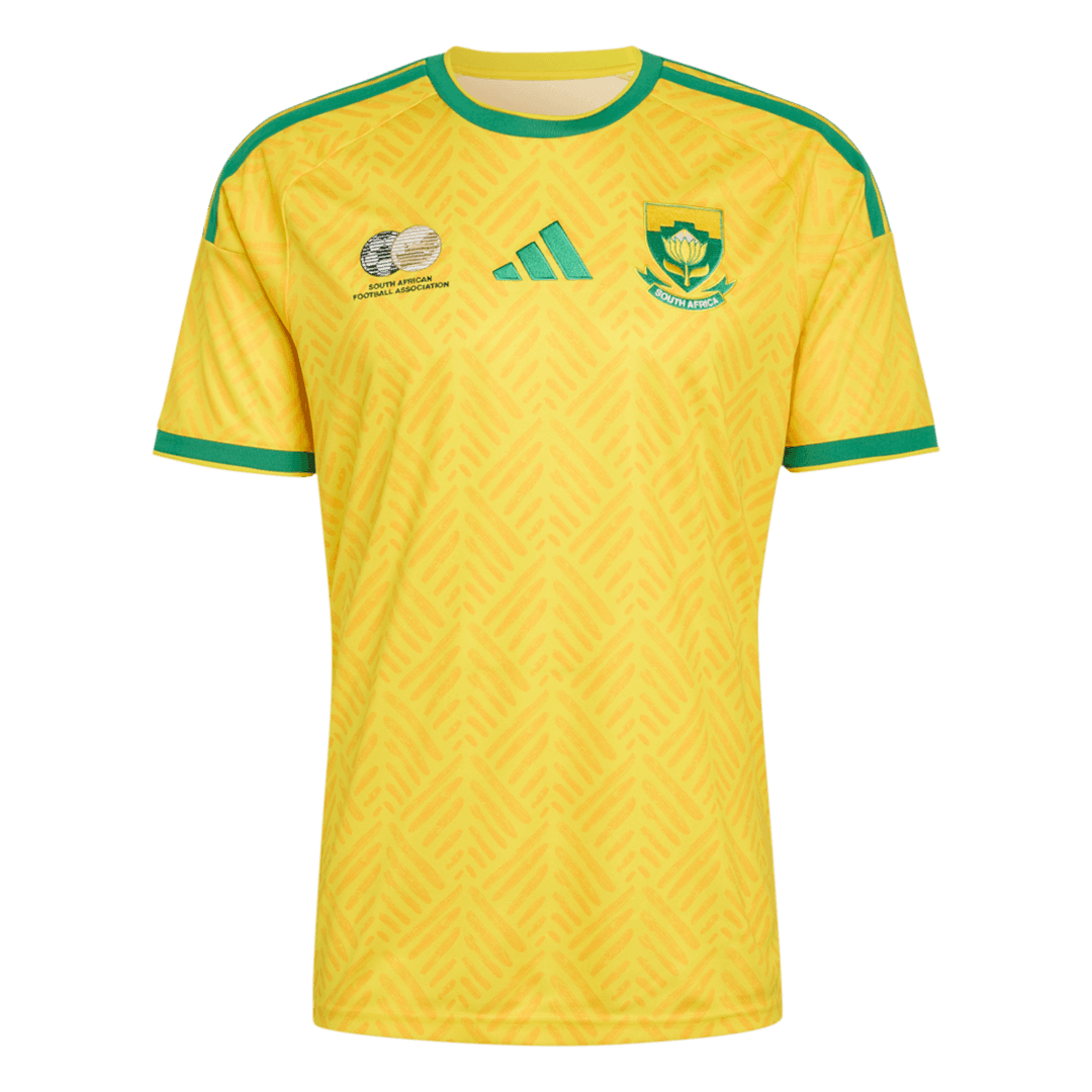 South Africa Domicile Maillot - Coupe du Monde 2026 Jaune