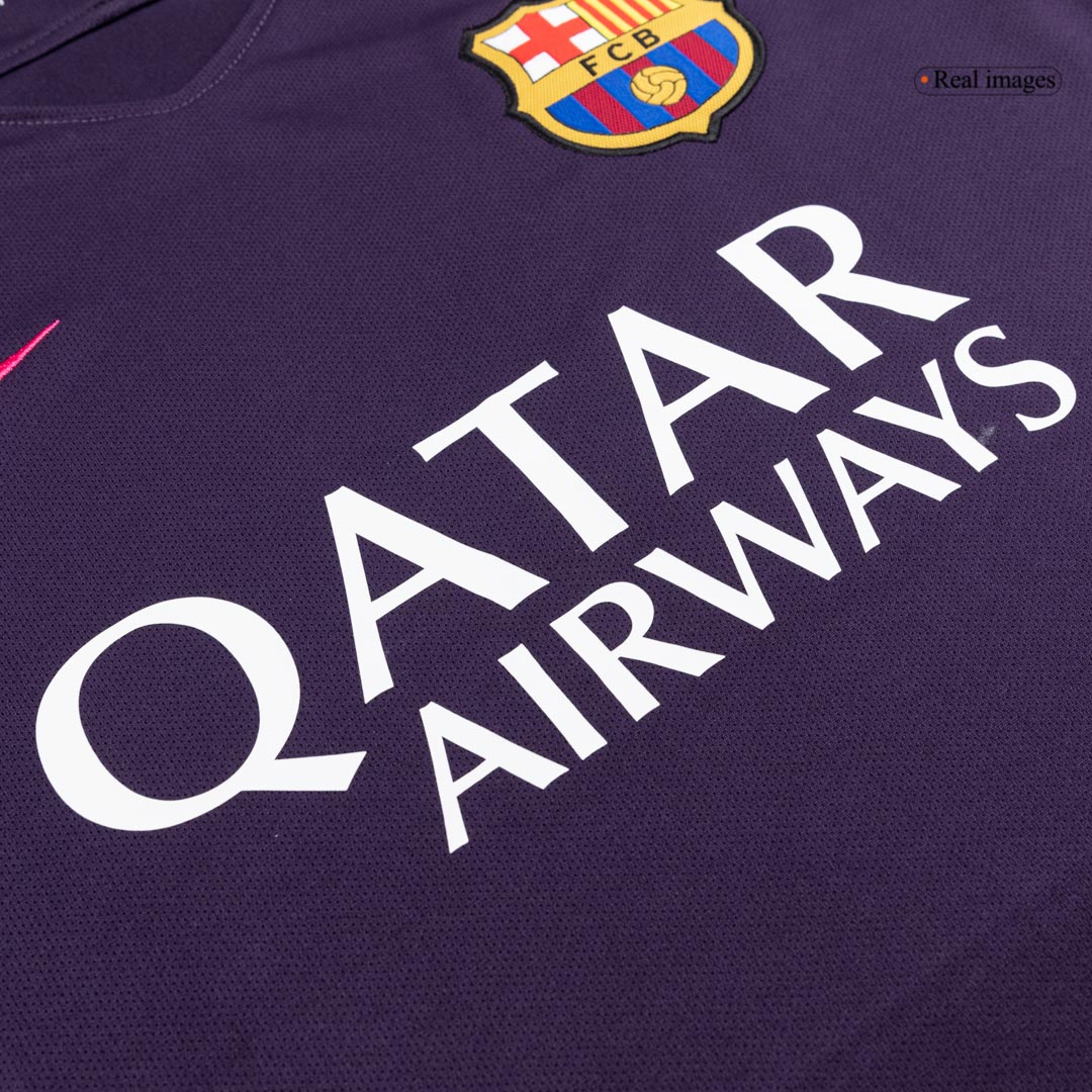 Retro Barcelona Extérieur Maillot 2016/17 Violet