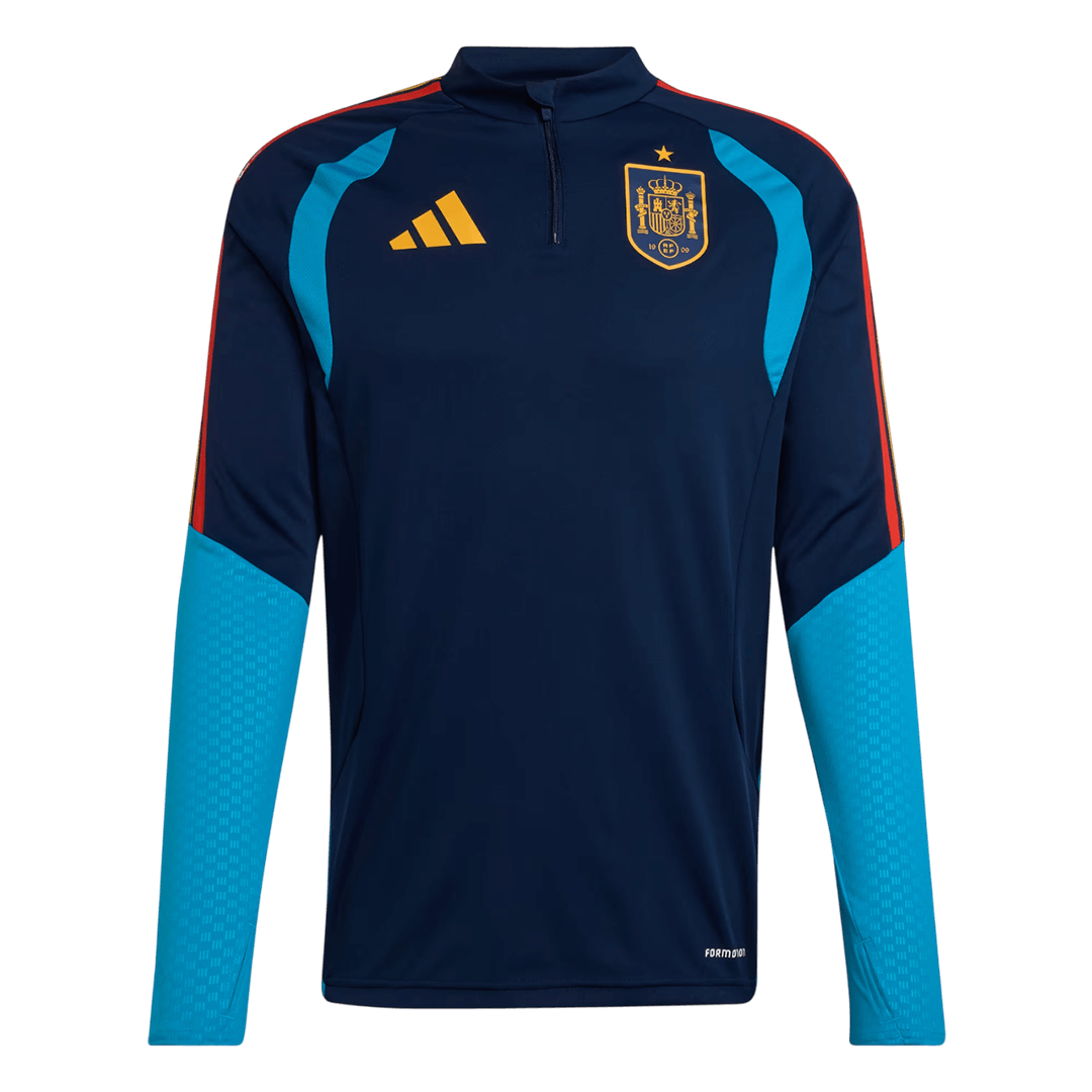 Espagne Maillot de survêtement 2026 Bleu marine
