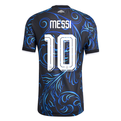 MESSI #10 Argentine Maillot Extérieur - Coupe du Monde 2026 Noir Joueur
