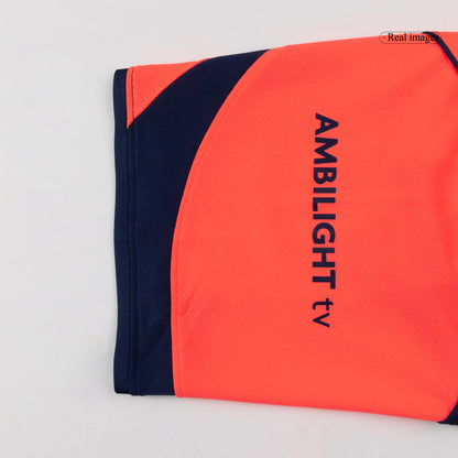 F.DE JONG #21 Barcelone Troisième Maillot 2025/26 Orange - UCL