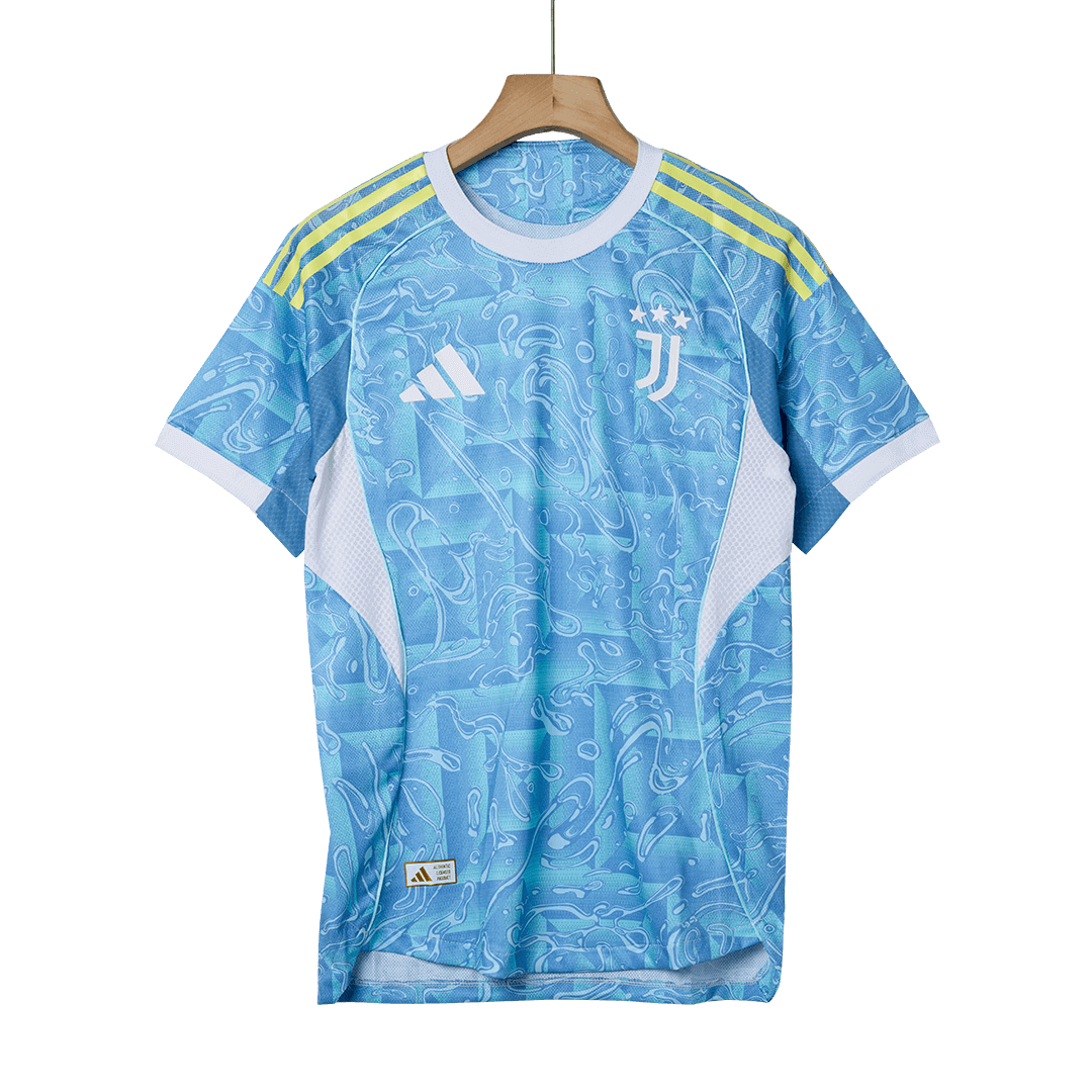 Maillot Extérieur Juventus Joueur 2025/26 Bleu