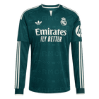 Real Madrid Extérieur Maillot Manches Longues 2026/27 Vert