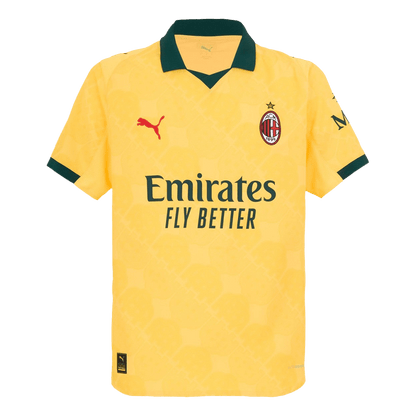 AC Milan Troisième Maillot 2025/26 Jaune Joueur