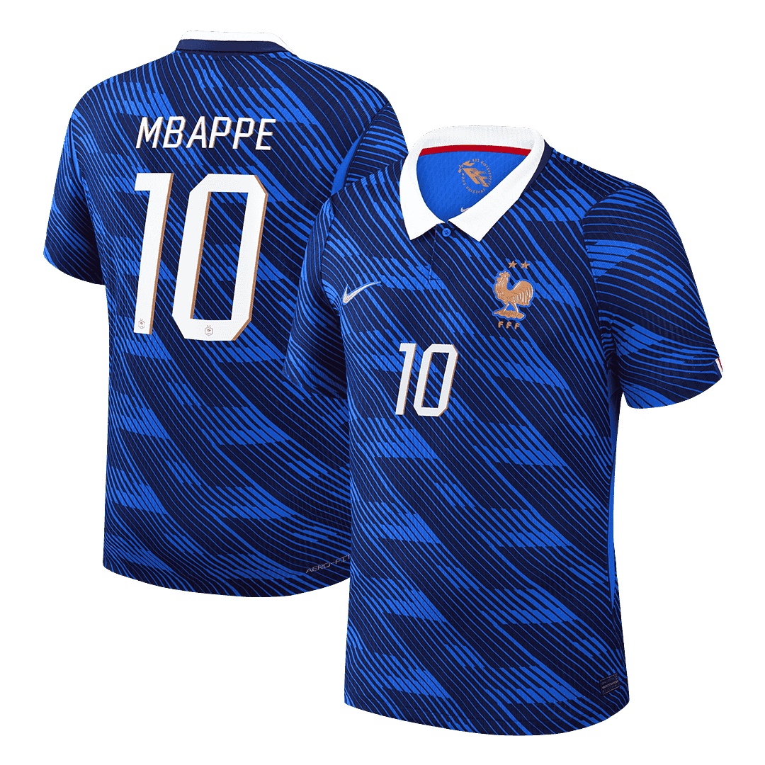 MBAPPE #10 France Domicile Maillot - Coupe du Monde 2026 Bleu Joueur
