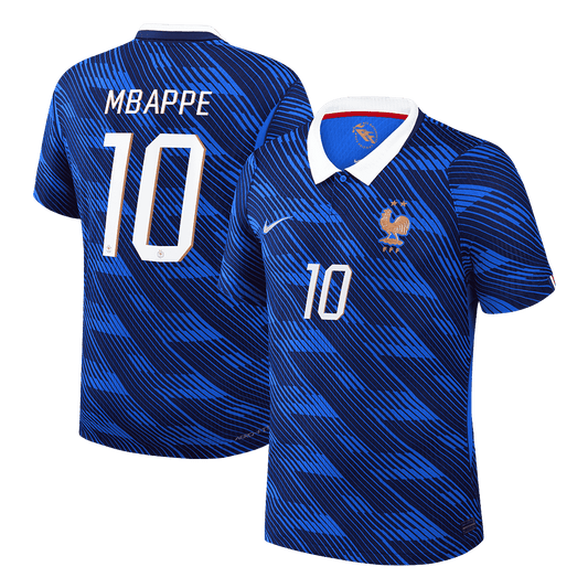 MBAPPE #10 France Domicile Maillot - Coupe du Monde 2026 Bleu Joueur