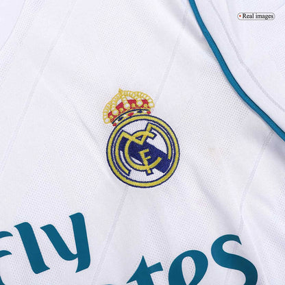 Retro RONALDO #7 Real Madrid Domicile Maillot 2017/18 Blanc