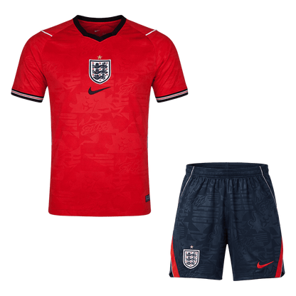 England Away Jersey Kit - World Cup 2026 Red