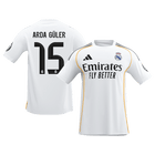 ARDA GÜLER #15 Real Madrid Maillot Domicile 2025/26 Blanc - Super