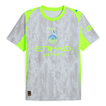 Manchester City Troisième Maillot Kit 2025/26 Gris