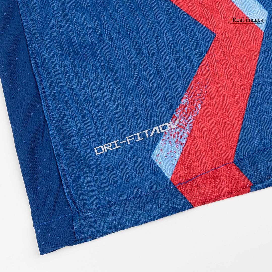 Maillot Extérieur Barcelone 2025/26 Rouge&Bleu Joueur