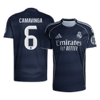 CAMAVINGA #6 Maillot Extérieur Real Madrid 2025/26 Bleu marine - Super