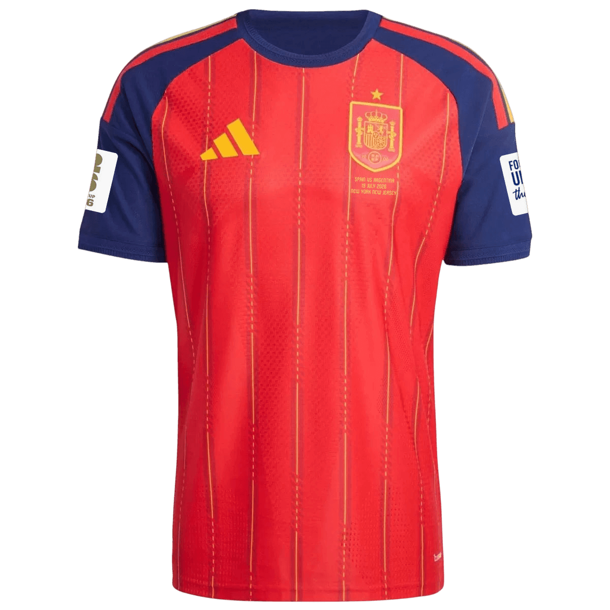 Espagne Domicile Maillot - Coupe du Monde 2026 Rouge - Super