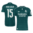 ARDA GÜLER #15 Real Madrid Extérieur Maillot 2026/27 Vert Joueur