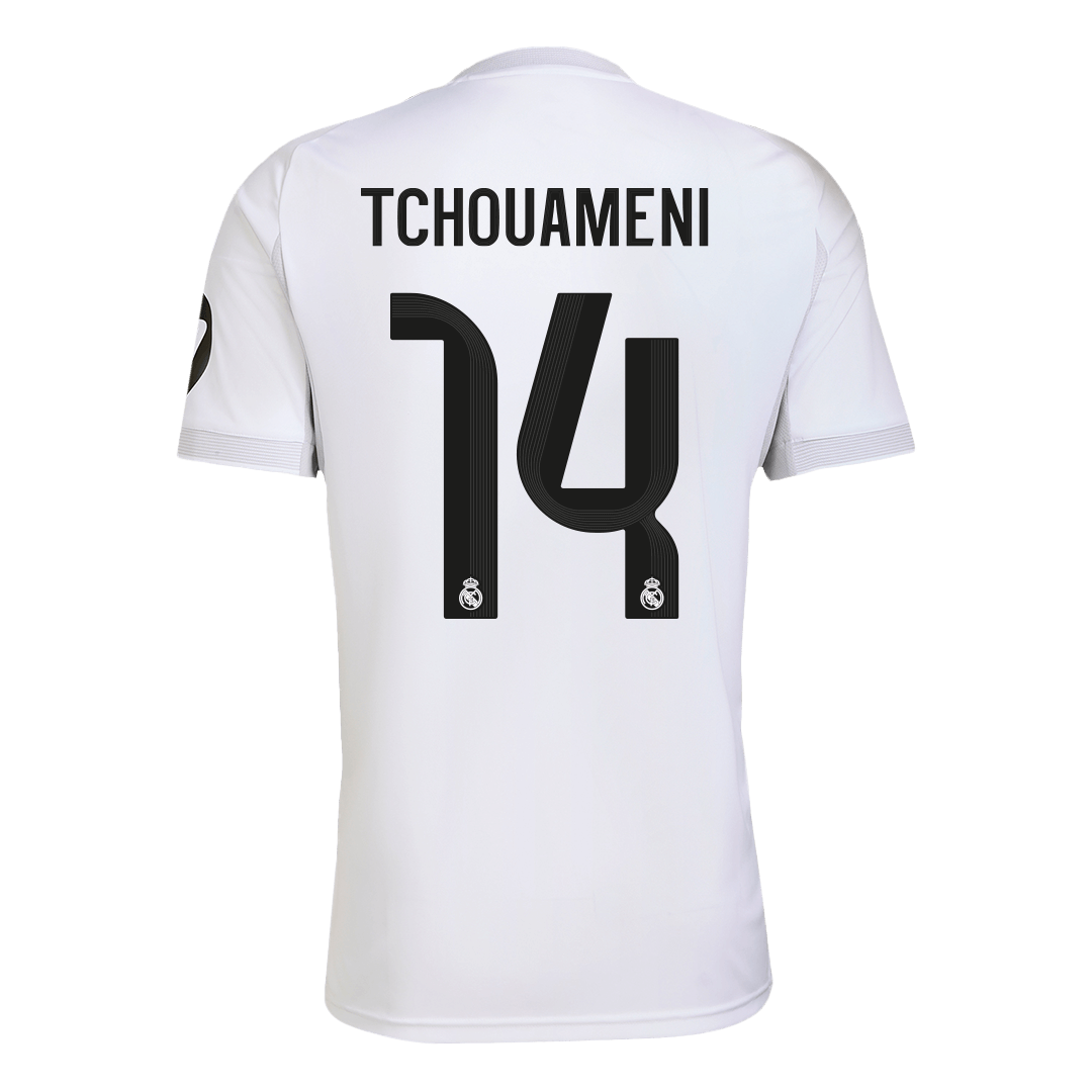 TCHOUAMENI #14 Real Madrid Maillot Domicile 2025/26 Blanc - Super