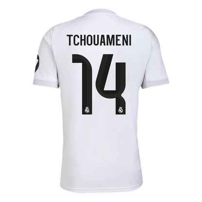 TCHOUAMENI #14 Real Madrid Maillot Domicile 2025/26 Blanc - Super