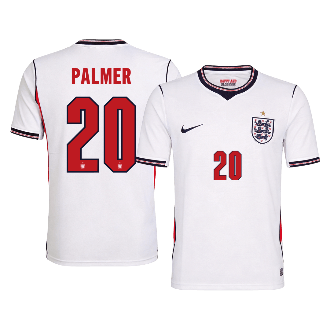 PALMER #20 England Home Jersey - 2026 World Cup White